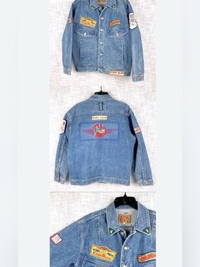 Code Blue Vintage Patch Men's Denim jacket